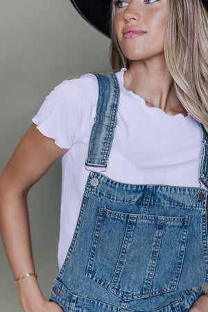 Joni Denim Overall Dress