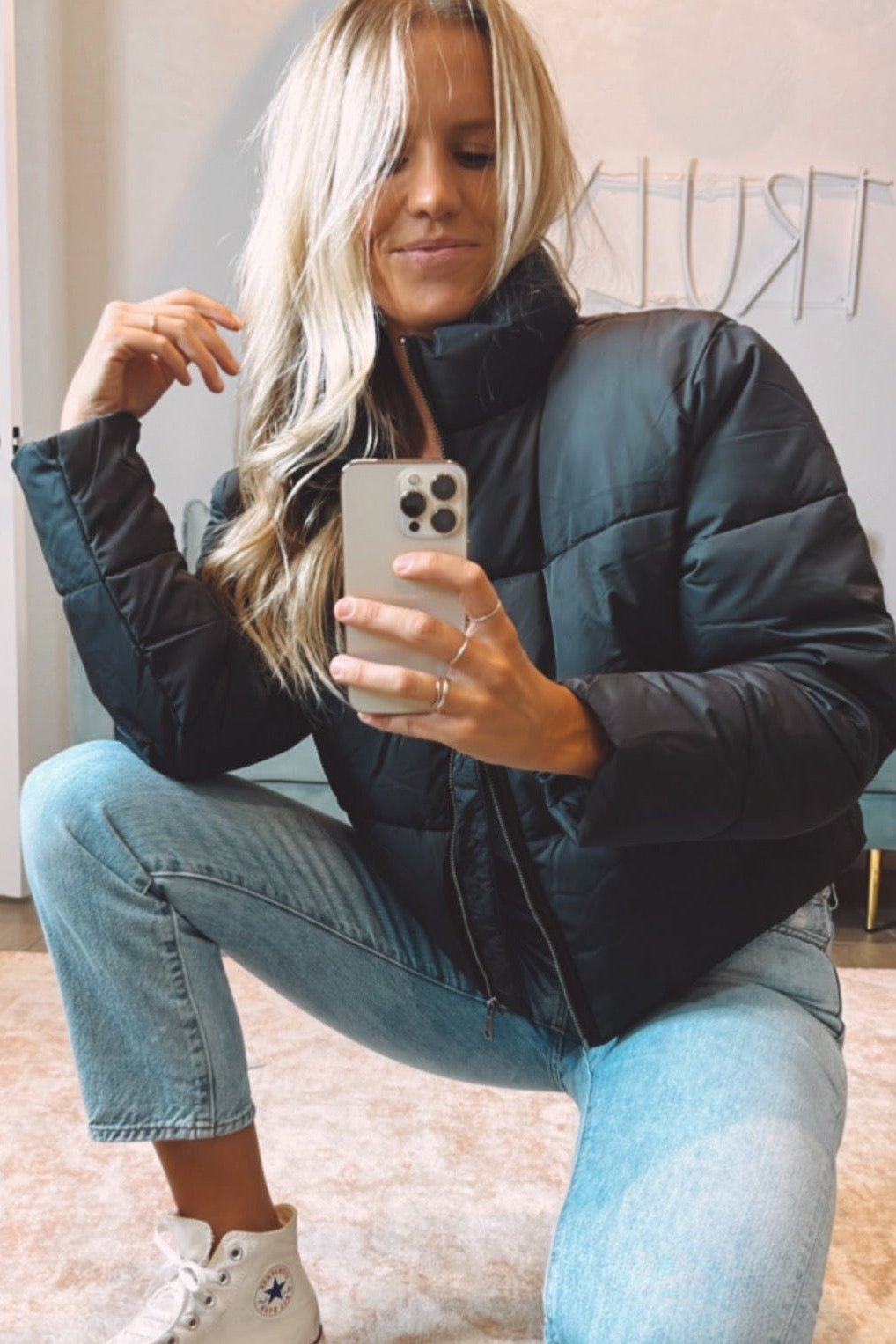 Betty outlets B Bomber Jacket