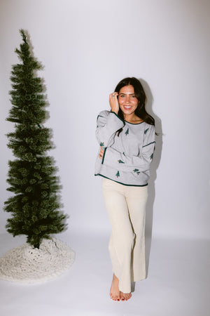 Tinsel Tree Sweater