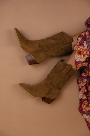 Maili Embroidered Western Boot