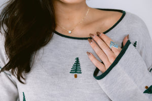 Tinsel Tree Sweater