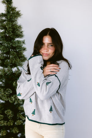 Tinsel Tree Sweater