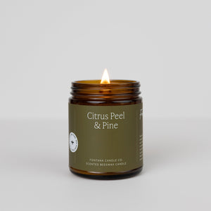 Citrus Peel & Pine Essential Oil Candles