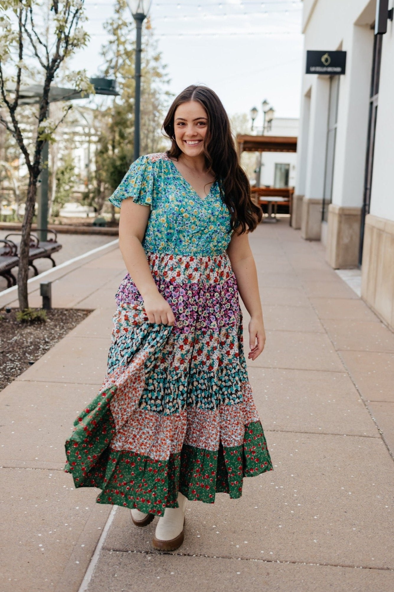 Floral Frenzie Dress