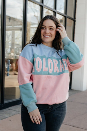 Color Block Colorado Sweatshirt