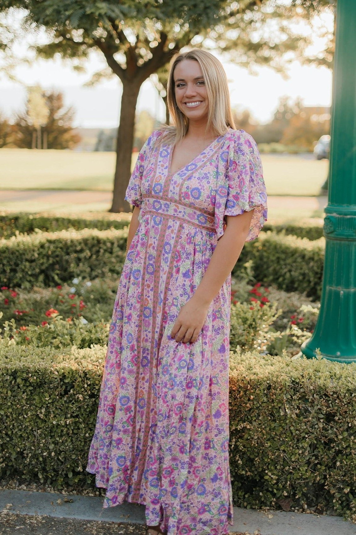 Pinkity Posie Dress