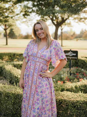 Pinkity Posie Dress