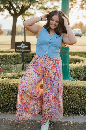 Fun floral pant