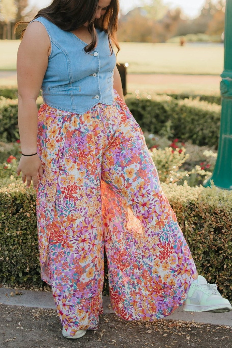 Fun floral pant