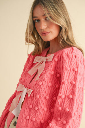 Power Pink Cardigan