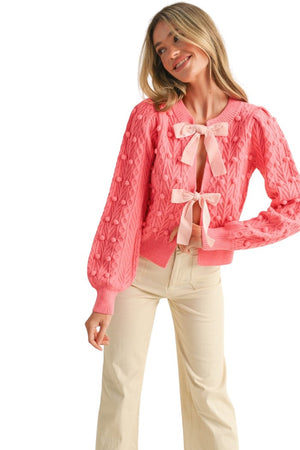 Power Pink Cardigan