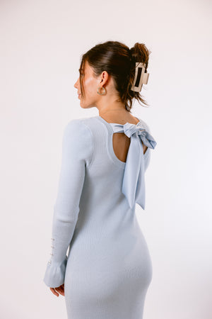 Iced Sky Blue Dress