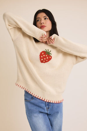 Strawberry Fields Sweater