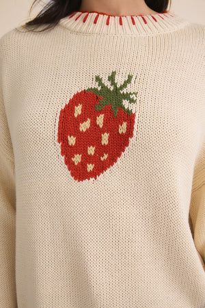 Strawberry Fields Sweater