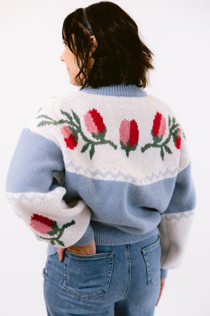 Tulip Blooms Sweater