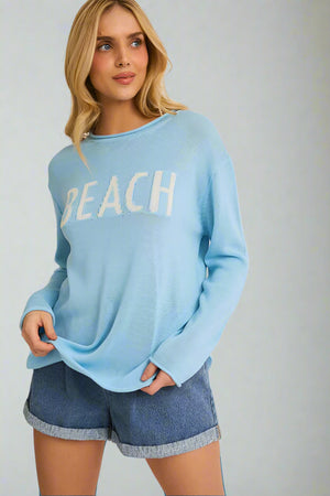 Beach Vibes Sweater