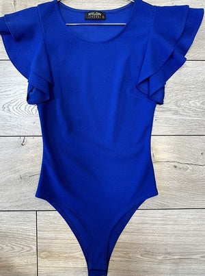 Southern Belle Bodysuit in Royal Blue